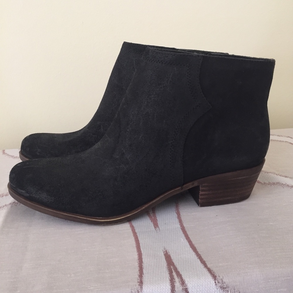 Lucky Brand LP Balexa Leather Ankle Booties